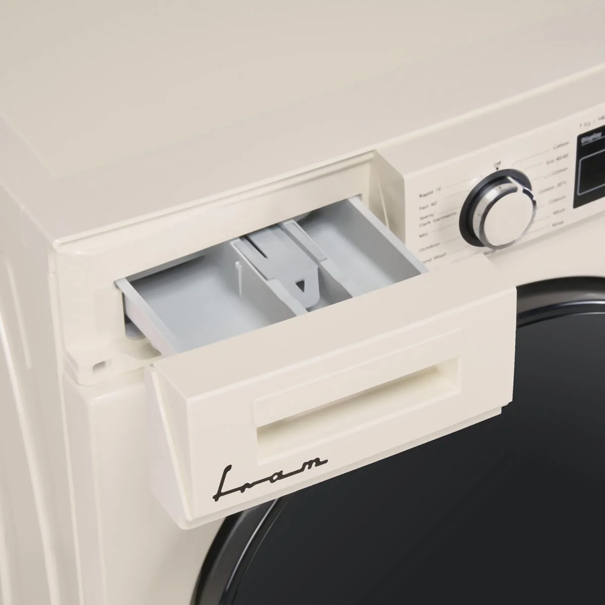 Masina de spalat rufe Fram FWM-V714T2CRD+++, 7 kg, 1400 rpm, Display digital, Allergy safe, Start intarziat, Anti-sifonare, Eco-Logic, Bej lucios [5]