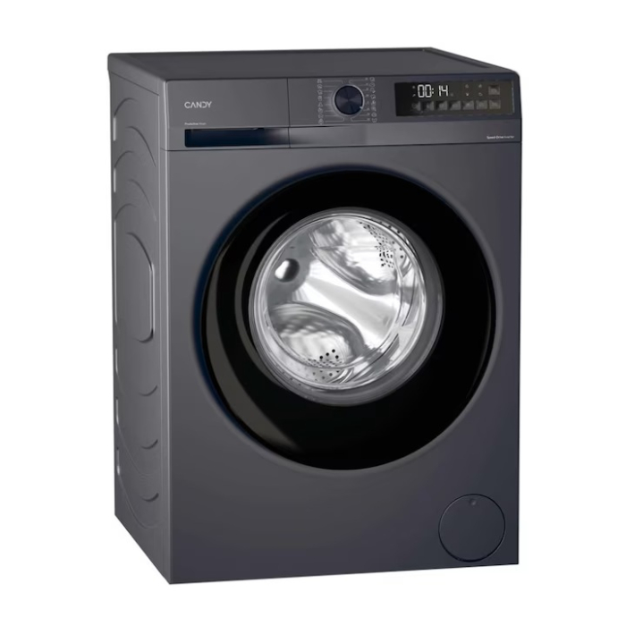 Masina de spalat Candy, 8 kg, 1400 rpm Inverter BPM, ProActive Wash, Easy Iron, Smart Wash, Clean Shield, AI Silent Motion, , Clasa A, Gri inchis [2]