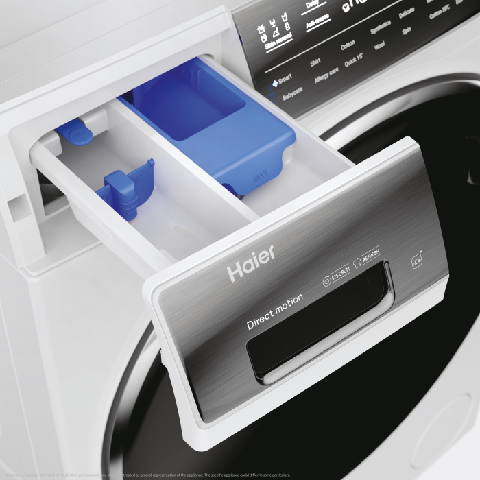 Masina de spalat rufe 31020365, HAIER, Clasa A, SteamRefresh, Smart Dual Spray, 8 kg, 1400 U/min [6]