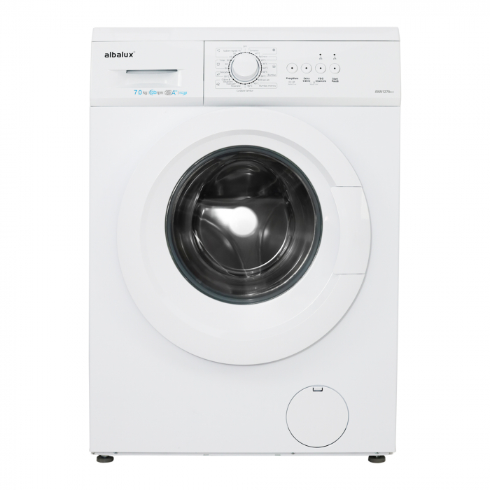 Mașină de Spălat Rufe Albalux AXW1270, 7 kg, 1200 RPM, 23 Programe, Clasă Energetică D, Alb [2]