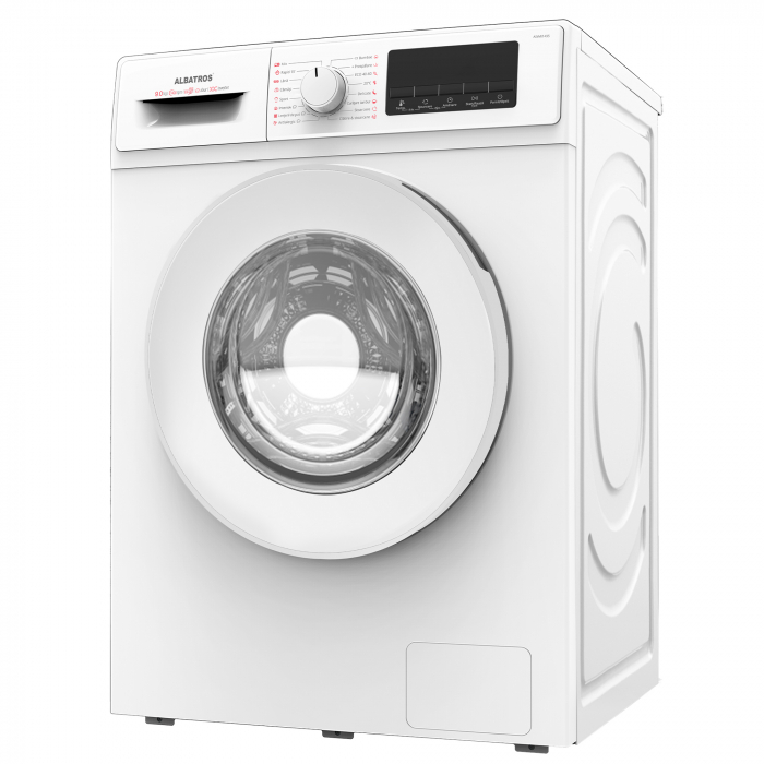 Masina de spalat rufe Albatros AWMI1495, 9 kg, 1400 rpm, Motor Inverter, Clasa A -10%, Spălare cu abur, Alb [3]