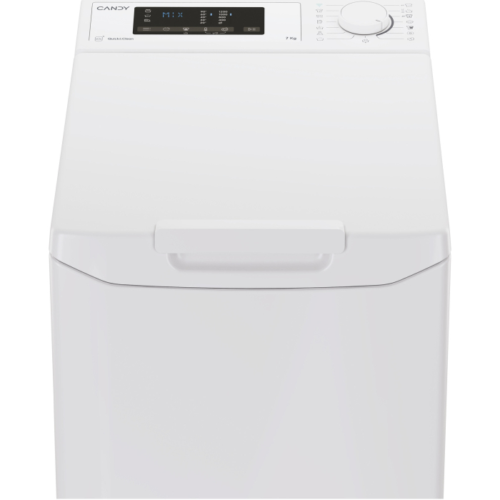 Masina de spalat rufe cu incarcare verticala Candy,, 7 kg, 1200 RPM, Clasa D, display 3D,Wifi, Alb [5]