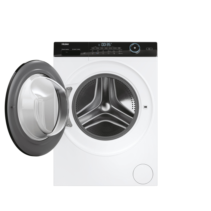 Masina de spalat rufe cu uscator, 31018999, Haier, Spalare 9 kg, Uscare 6 kg, 1400 rpm, Clasa A, Motor Direct Motion, Wi-Fi, iRefresh, ABT, Pillow Drum, Dual Spray, Alb [2]