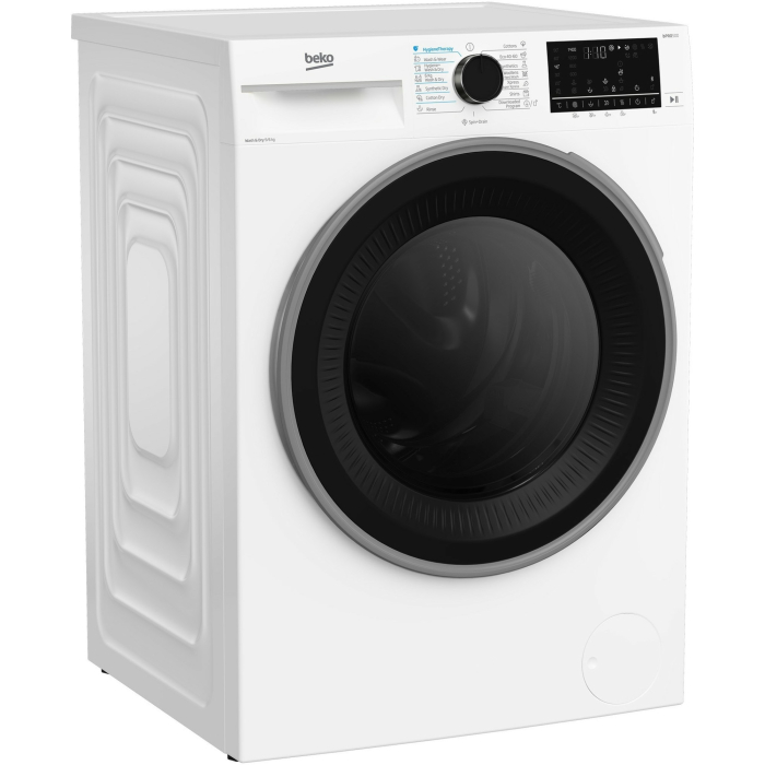 Masina de spalat rufe cu uscator Beko, 9/6kg, 1400 rpm, Clasa A, SteamCure, UltraFast, HomeWhiz Bluetooth, Hygiene Therapy, display, alb [3]