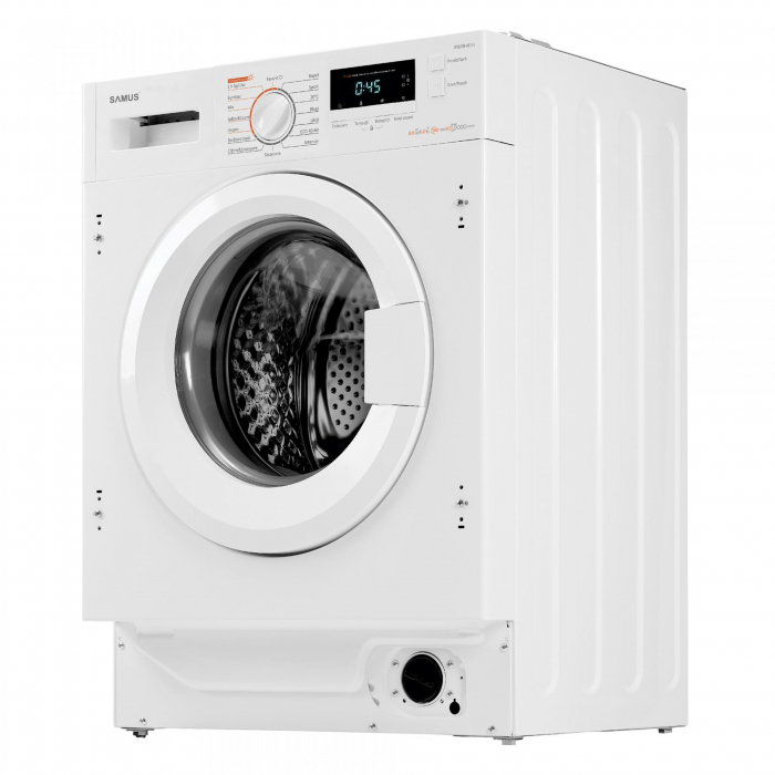 Masina de spalat rufe cu uscator Samus WSDDBI-86141, incorporabila, spalare 8 kg, uscare 6 kg, clasa E, motor inverter, afisaj LCD, termostat reglabil, reglare nivel uscare, pornire intarziata, contro [3]