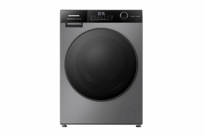 Masina de spalat rufe HEINNER HWM-HMK9014IVTA+++, 9 KG, 1400 RPM, Clasa A, MOTOR INVERTER, Display digital, Program Allergy steam, Gri titanium [2]