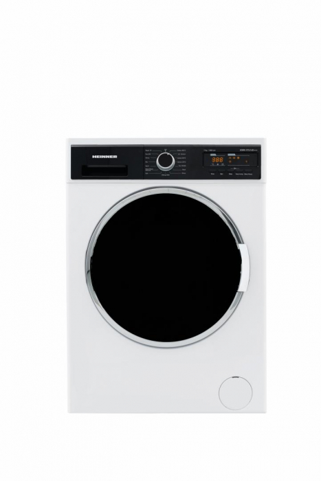 Mașină de spălat rufe HEINNER HWM-V7414D+++, 7 kg, 1400 rpm, Clasa D, 15 Programe, Eco Logic, Alb [2]