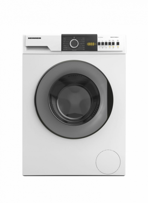 Masina de spalat rufe Heinner HWM-VT2714INVB+++, 7kg, 1400rpm, Motor Inverter, 60 cm, Alb [1]