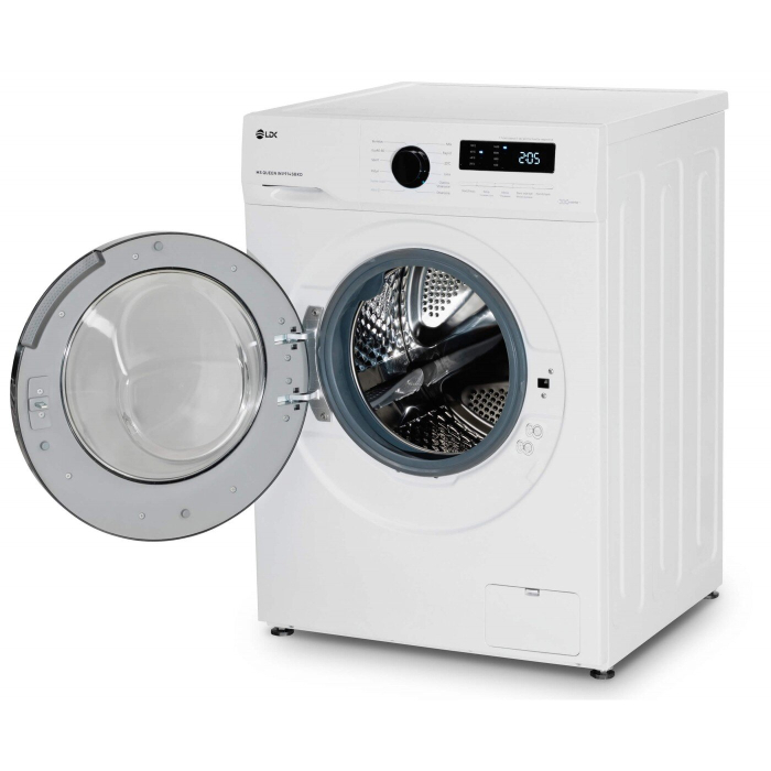 Masina de spalat rufe LDK Queen INV914SBKD, Clasa A, Capacitate 9 Kg, 1400 rpm, Steam, DrumClean, Motor Inverter, Alb [2]