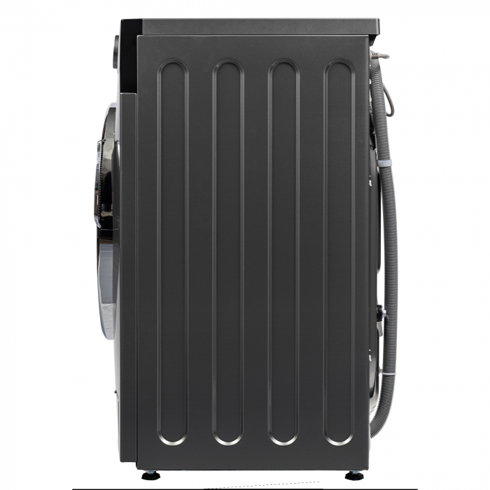 Mașină de spălat rufe Samus WSADI-10145DS, 10 kg, 1400 rpm, Motor Inverter, 15 programe, abur, afișaj electronic, clasa A, gri închis [4]