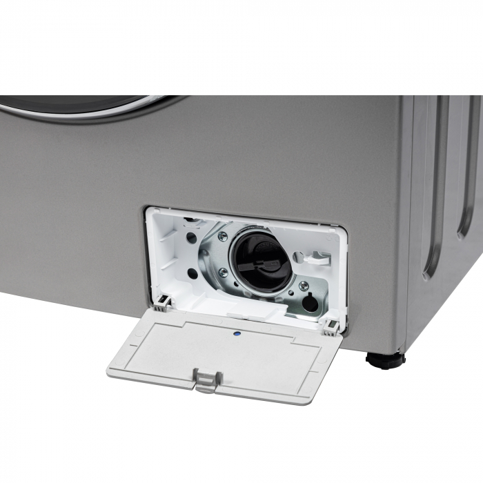 Mașină de spălat rufe Samus WSADI-10145DS, 10 kg, 1400 rpm, Motor Inverter, 15 programe, abur, afișaj electronic, clasa A, gri închis [7]