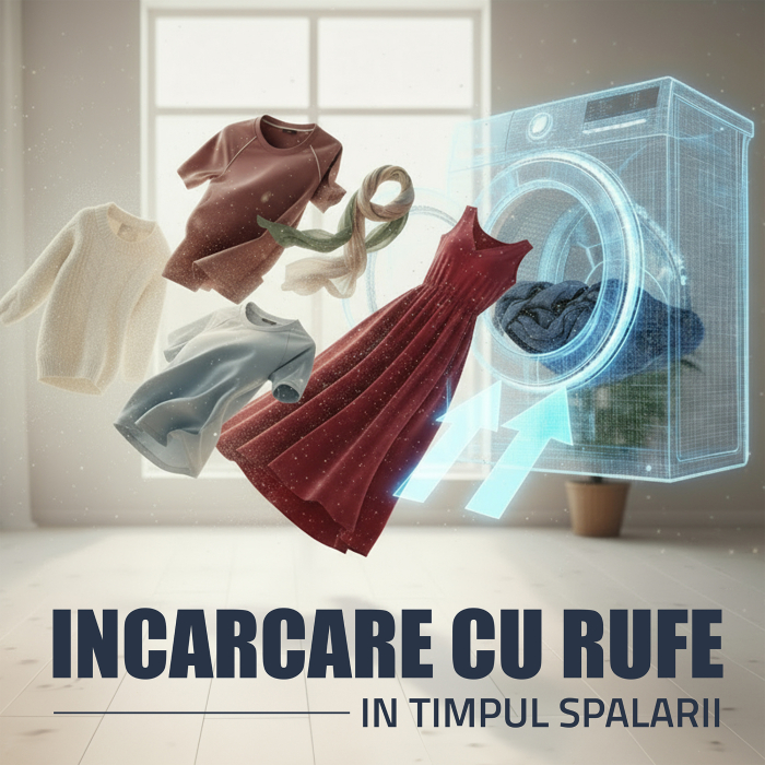 Mașină de spălat rufe Samus WSED8128IDM, 8 kg, 1200 rpm, Clasa A, Inverter Direct Motor, LED Display, Spălare cu abur, Alb [28]