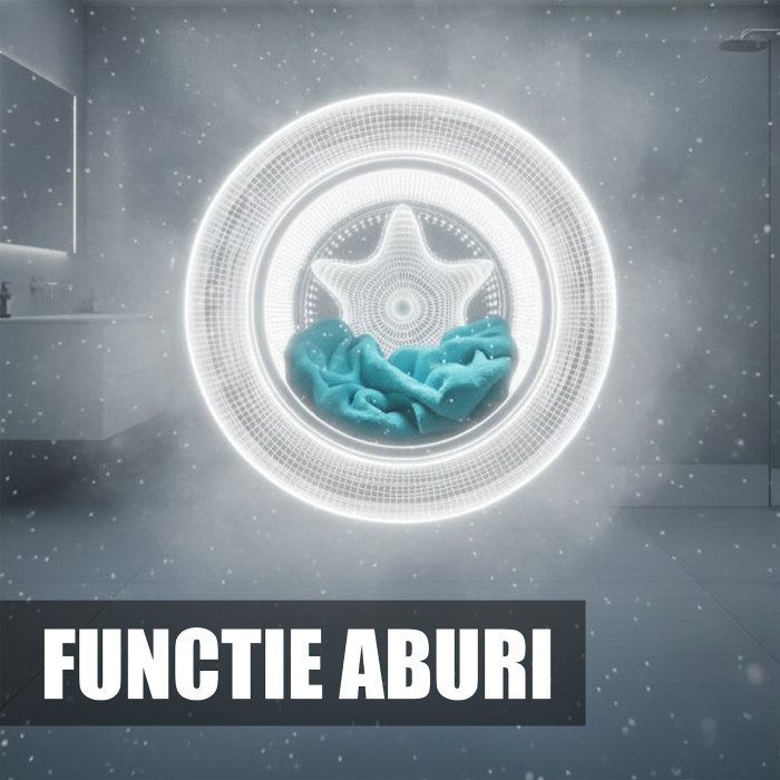 Mașină de spălat rufe Samus WSED8128IDM, 8 kg, 1200 rpm, Clasa A, Inverter Direct Motor, LED Display, Spălare cu abur, Alb [27]