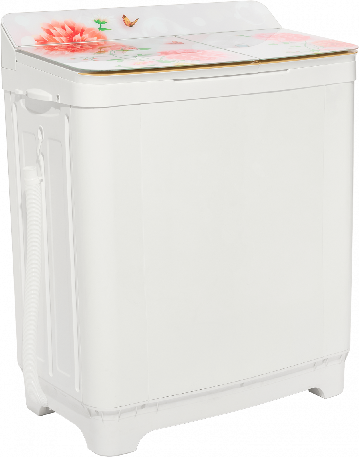 Mașină de spălat rufe semi-automată BÜNTZ BMS-85, 8.5 kg, stoarcere 6 kg, 3 programe, panou mecanic, 300 rpm, Alb [4]