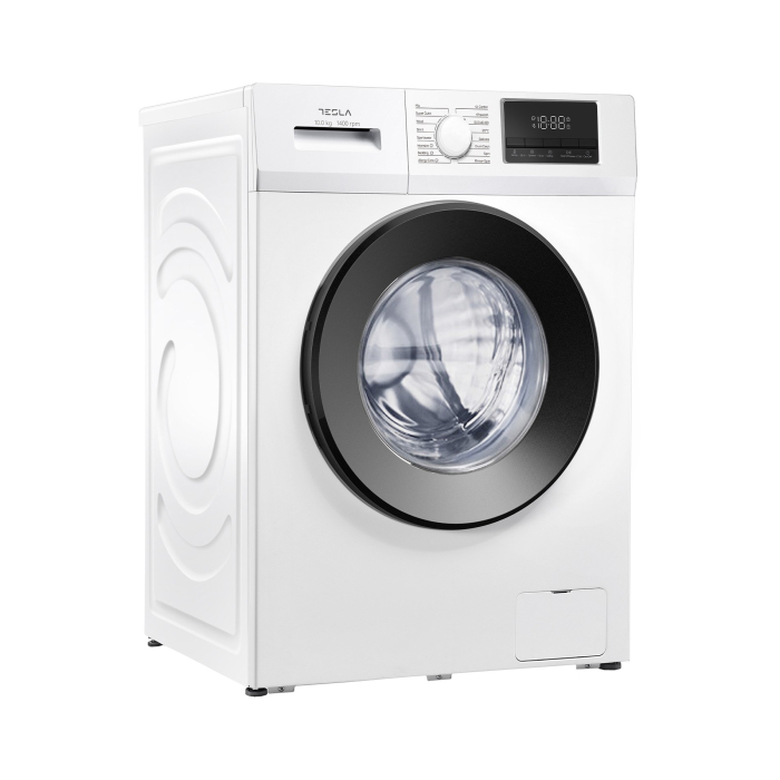 Masina de Spalat Rufe Tesla WF91461T, 9 Kg, 1400 RPM, Clasa A, Motor Inverter, 16 Programe, Display LED, Delay Start, Alb Moonlight [4]