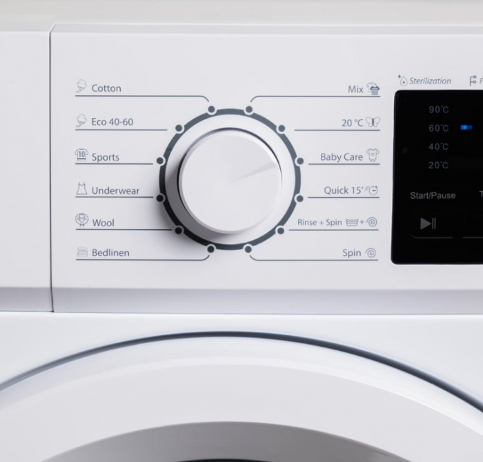 Masina de spalat rufe VIVAX WFL-120712CD, 7 kg, 1200 RPM, Clasa E, Baby Care, Eco, Display digital, Control electronic, Blocare acces copii, Temperatura reglabila, Drum Clean Sterilization, Quick Wash [4]