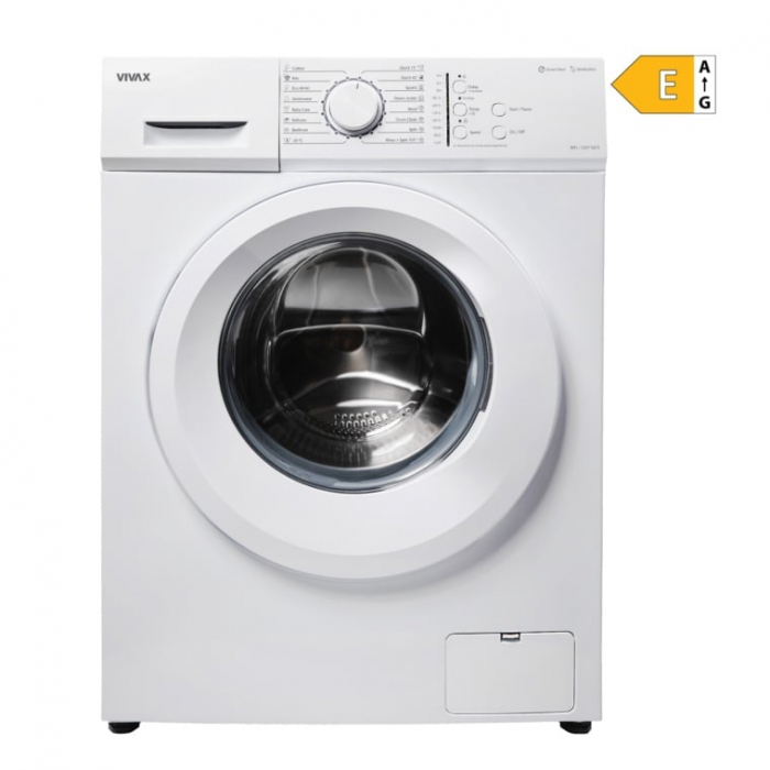 Masina de spalat rufe VIVAX WFL-120716CS, 7 kg, 1200 RPM, Clasa E, Baby Care, Eco, Control electronic, Blocare acces copii, Temperatura reglabila, Drum Clean Sterilization [7]
