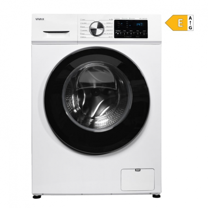 Masina de spalat rufe VIVAX WFL-120812CD, 8 kg, 1200 RPM, Clasa E, Baby Care, Eco, Display digital, Control electronic, Blocare acces copii, Temperatura reglabila, Drum Clean Sterilization, Quick Wash [6]