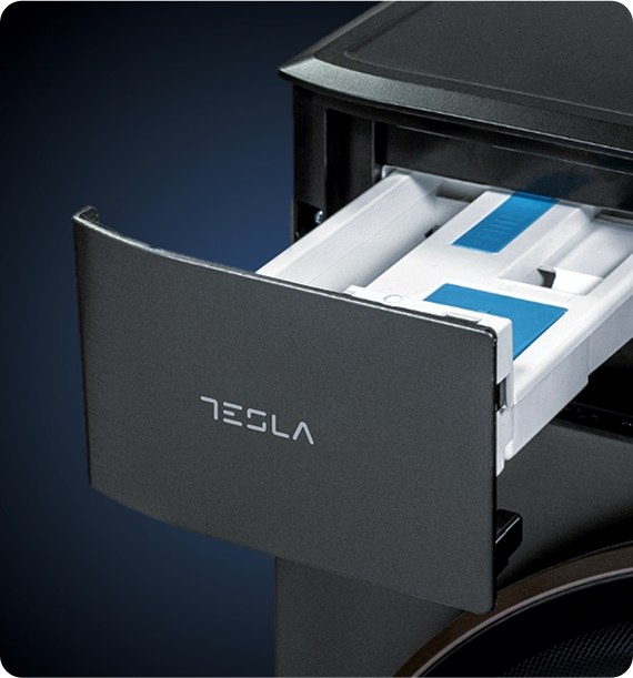 Mașină de spălat Tesla WF101490 CSA, 10 kg, 1400 RPM, Motor Inverter, A, 16 programe, LED, Autodozare – Gri [7]