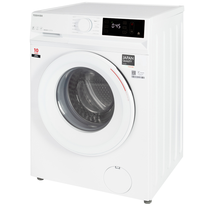 Masina de spalat Toshiba, incarcare frontala, 7kg, clasa B, 1200 rotati, 12 programe, display, Ultra Fine Bubble, Steam Wash, functie Wi-Fi, culoare alb [3]