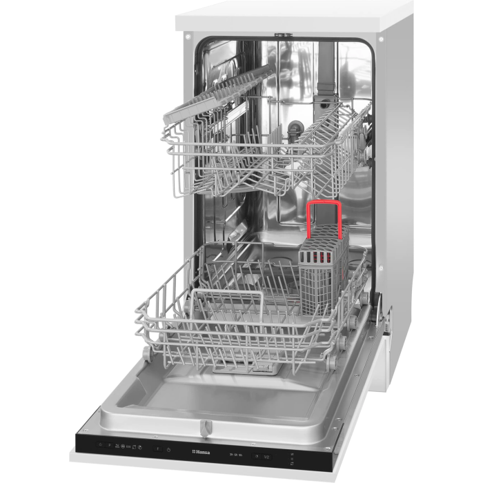 Masina de spalat vase incorporabila Hansa, 45 cm, 9 seturi, 4 programe, 2 sertare, Clasa A++. ECO, Dedurizare, HalfLoad [4]