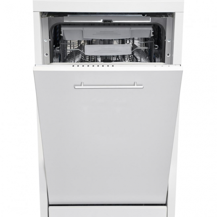 Masina de spalat vase incorporabila Heinner HDW-BI4593TE++, 10 Seturi, 9 programe, Clasa E, Avertizare luminoasa, Buzzer final program, Aquastop, 45 cm [1]