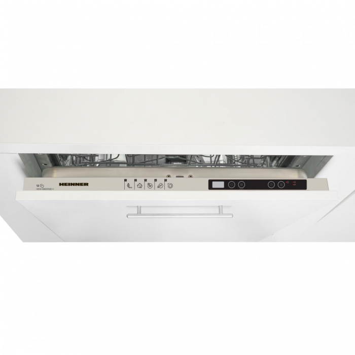 Masina de spalat vase incorporabila Heinner HDW-BI6005IE++, 5 programe, Clasa E, Half load, Aquastop, 60 cm [5]