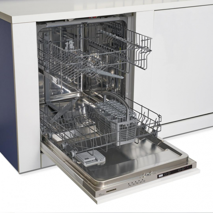 Masina de spalat vase incorporabila Heinner HDW-BI6005IE++, 5 programe, Clasa E, Half load, Aquastop, 60 cm [3]