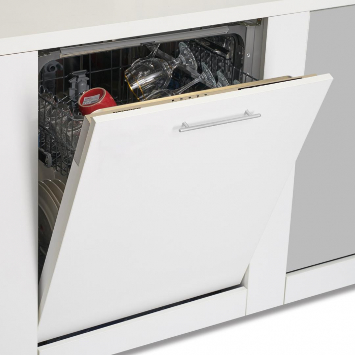 Masina de spalat vase incorporabila Heinner HDW-BI6005IE++, 5 programe, Clasa E, Half load, Aquastop, 60 cm [6]