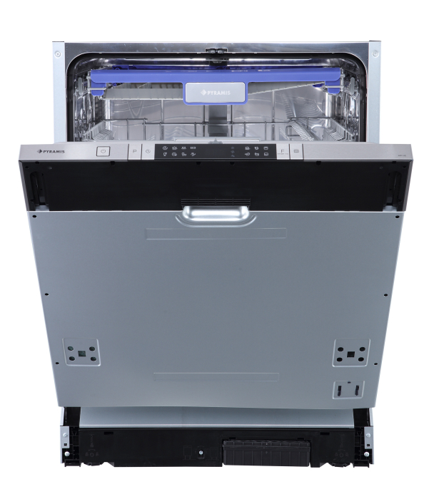 Mașină de spălat vase incorporabilă Pyramis 60FI HE – 15 seturi, 8 programe, clasa D, Touch control, panou inox, sertar tacâmuri, cuvă iluminată, AquaStop, 60cm [2]
