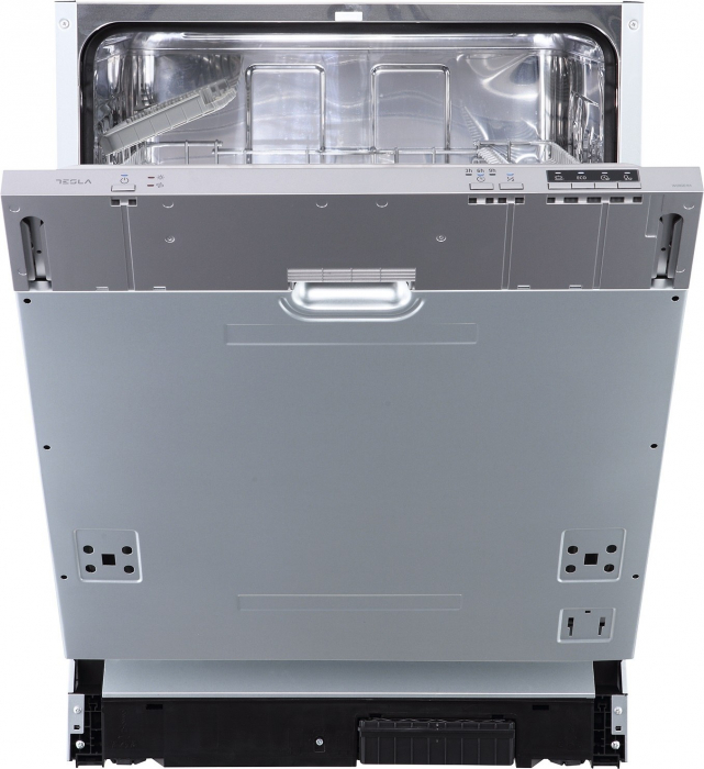 Masina de spalat vase incorporabila Tesla WDI661M, 12 seturi, 4 programe, Clasa  E, control electronic, 60 cm, Argintiu [1]
