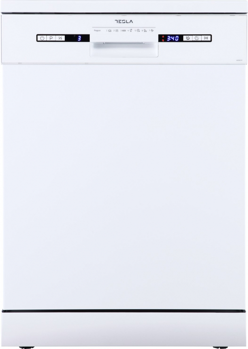 Masina de spalat vase independenta Tesla WD661M, 12 seturi, 7 programe, Clasa E, control electronic, 60 cm, Alb [1]