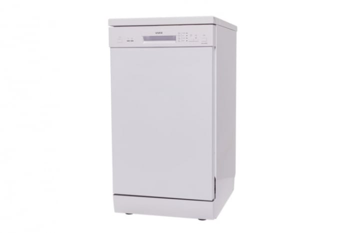 Masina de spalat vase slim VIVAX DW-45942B, 9 Seturi, 4 Programe, Clasa E, Eco, Doua cosuri, Spalare 360°, Intensiv, Quick Wash, Half load, Control electronic cu iluminare LED [4]