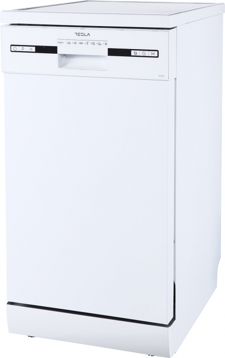 Masina de spalat vase Tesla WD461M, 9 seturi, 7 programe, Clasa E, control electronic, 45 cm, Alb [3]