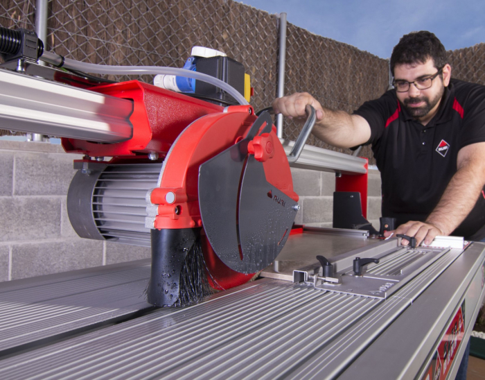 Masina de taiat gresie, faianta si placi 102cm, 3kW TRIFAZAT, DS-250-N 1000 Laser & Level ZERO DUST 400V - RUBI-52925 [2]