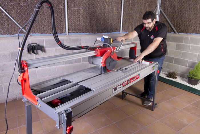 Masina de taiat gresie, faianta si placi 102cm, 3kW TRIFAZAT, DS-250-N 1000 Laser & Level ZERO DUST 400V - RUBI-52925 [3]