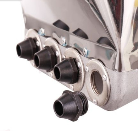Masina de tencuit DETOOLZ, pneumatica din inox model premium cu duze, DZ-C223 [9]