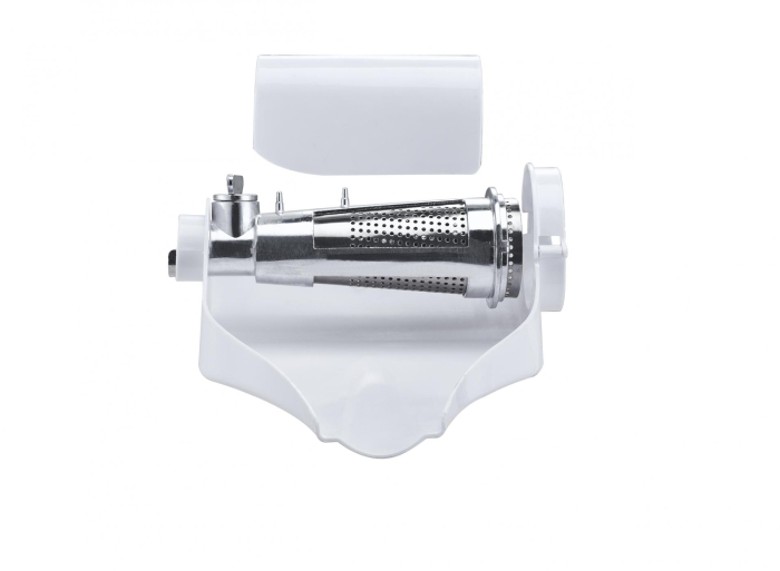 Masina de tocat Albatros MTA1510R, 1500 W (motor 500 W), 1.8 kg/min, 3 site inox (3/5/7 mm), accesorii cârnați, kibbe și separator de roșii, culoare roșie [8]