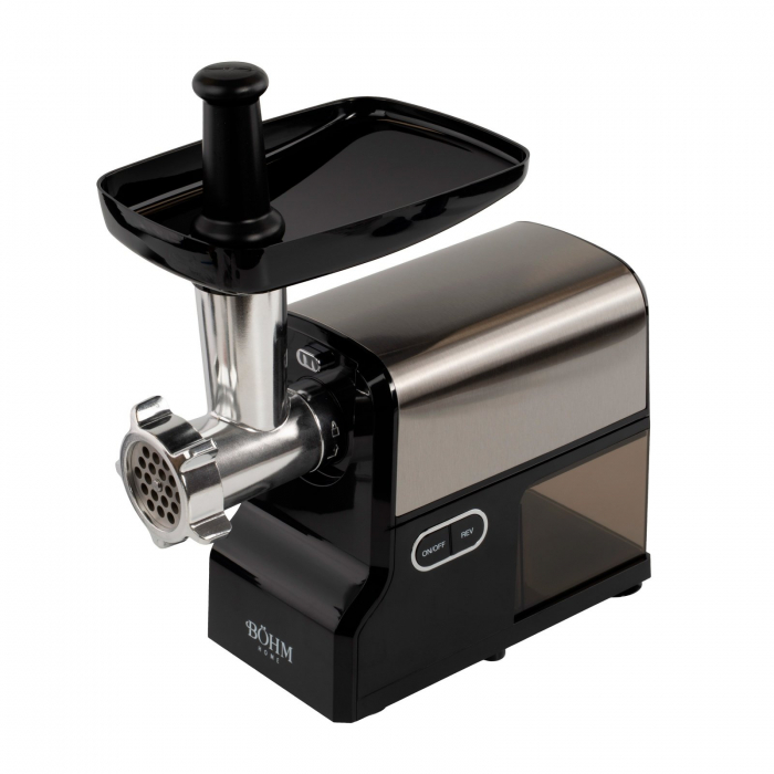 Masina de tocat carne BÖHM MG6050R, 1.7 Kg/min, 500-1600 W + Adaptor suc rosii [7]