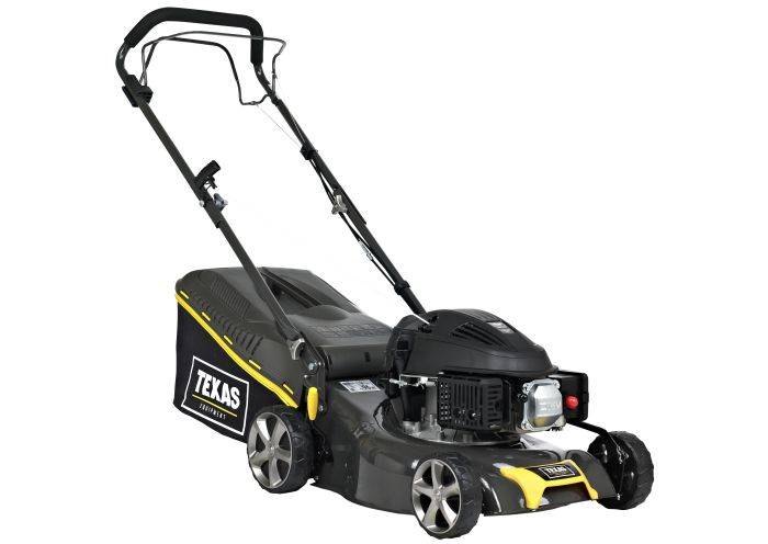 Masina de tuns gazon, 1.6CP, latime lucru 42cm, inaltime taiere 28-75mm, 45L, benzina, autopropulsata, reglaj central, la sfoara, Texas Razor 4210TR [2]