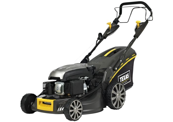 Masina de tuns gazon, 3CP, latime lucru 48cm, inaltime taiere 28-75mm, 66L, benzina, reglaj central, autopropulsata, electric,Texas Premium 4850TR/WE [2]