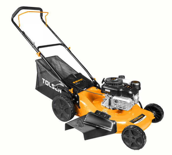 Masina de tuns gazon pe benzina, 510 mm latime taiere, inaltime de taiere 25 - 70 mm, 3200 w, 171CC, 4 timpi PwrBlastX, Industrial - Tolsen [1]