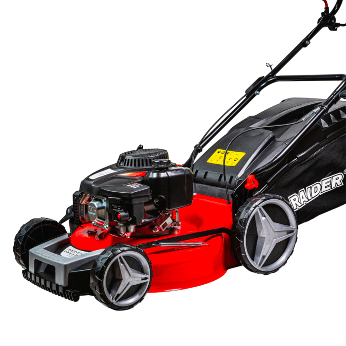 Masina de tuns gazon pe benzina RD-GLM22, autopropulsata, 4in1, 146cc, 3360W, latime taiere 46 cm, cos 65L, pentru 2700 mp [3]