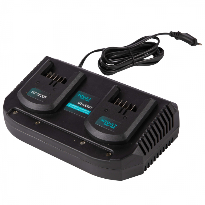 Masina de tuns gazonul cu acumulator 2x18V, 380mm, 36l, Detoolz DZSE229 [19]