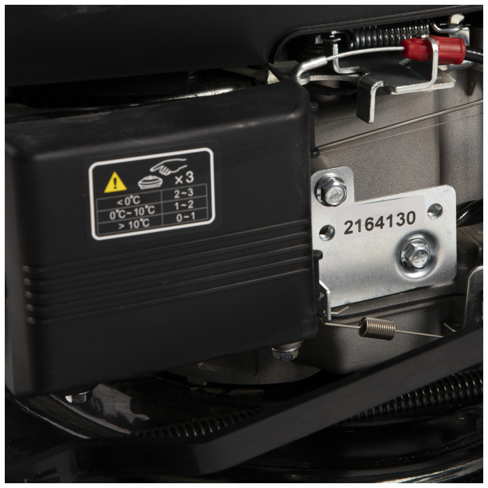 Masina de tuns gazonul pe benzina, cu autopropulsie, 4 T, 2.6 kW - 3.5 cp, 7 trepte de inaltime, punte 18", 146CC, cos 60L, Detoolz DZ-M106 [9]