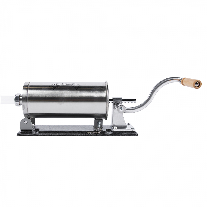 Masina de umplut carnati ( CARNATAR ) 3 kg ORIZONTAL Inox + 5 palnii MICUL FERMIER GF-0823-S001-G02 [7]