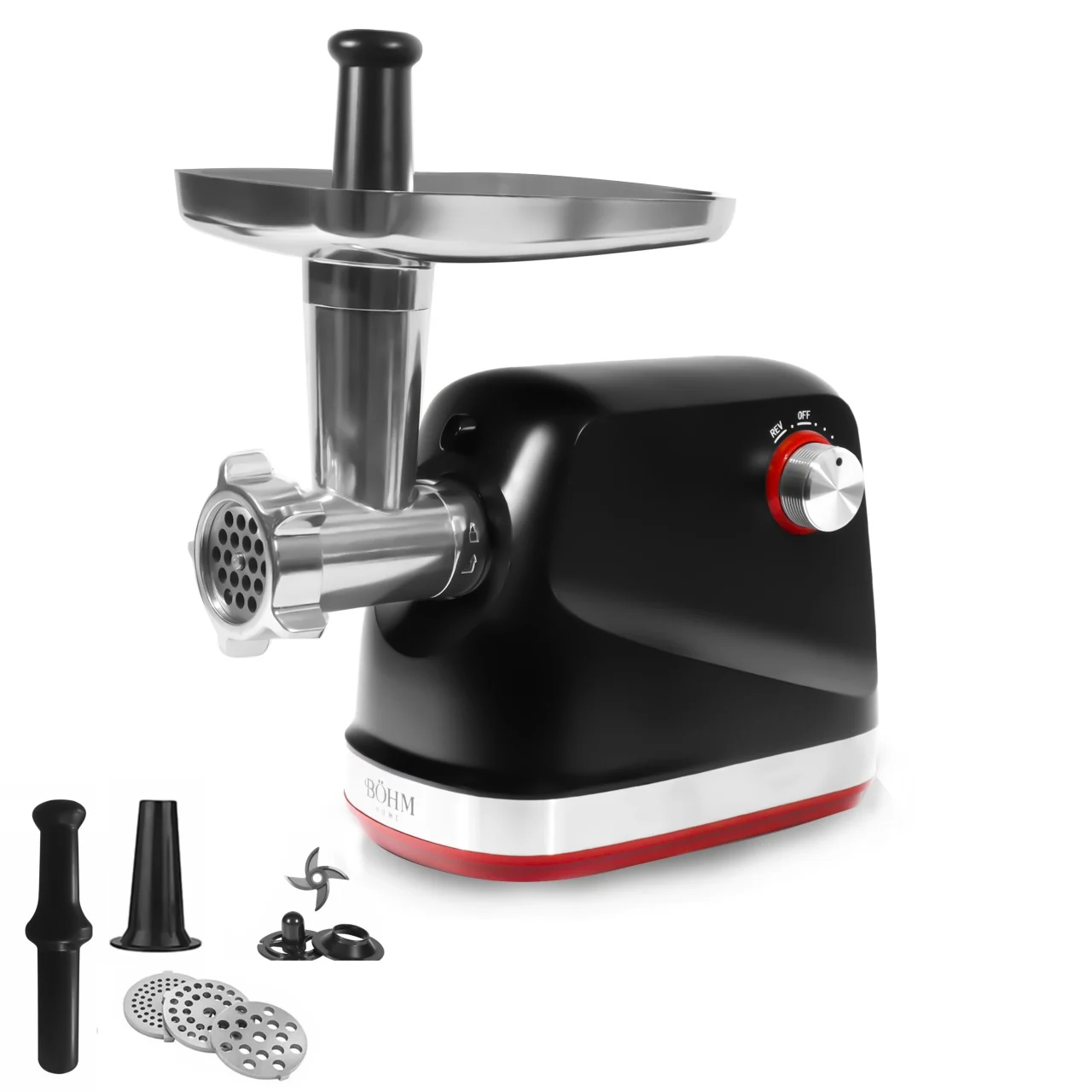 Masina electrica de tocat carne BÖHM MG2028R, 1.8 Kg/min, 800-1800 W [1]