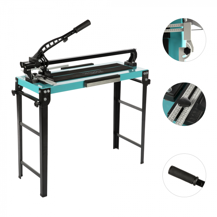Masina PRO taiat placi ceramice, 600mm, cu masa, Detoolz DZ-C225 [1]