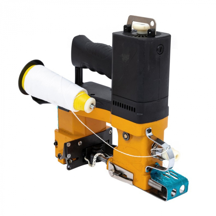 PACHET - Masina Profesionala Pentru Cusut Saci Rafie, Hartie, Panza-Plastic 210w taiere automata, Micul Fermier GF-1681 + 10 Mosoare ata pentru masina de cusut saci [2]
