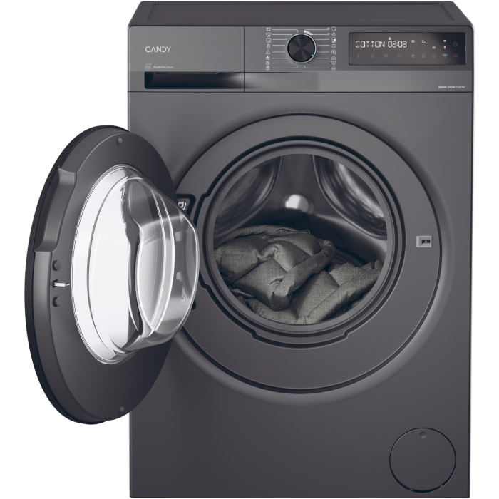 Masina spalat, Candy, frontala, PW5, 10 kg, 1400 rpm, antracit, wifi, A [2]